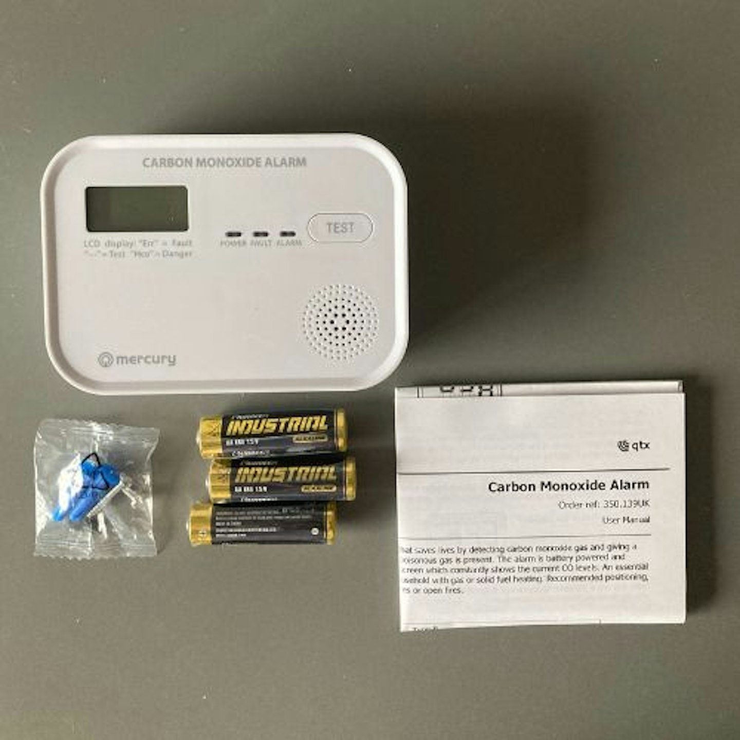 Mercury Carbon Monoxide Detector