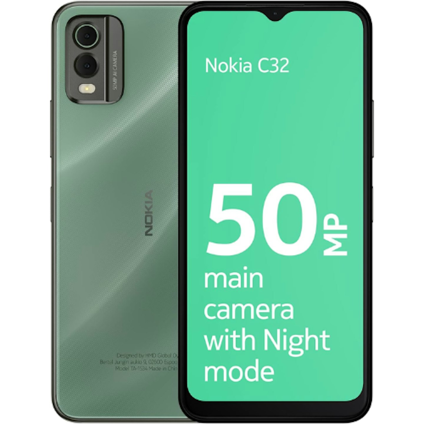 Nokia C32 6.5” HD+ Smartphone