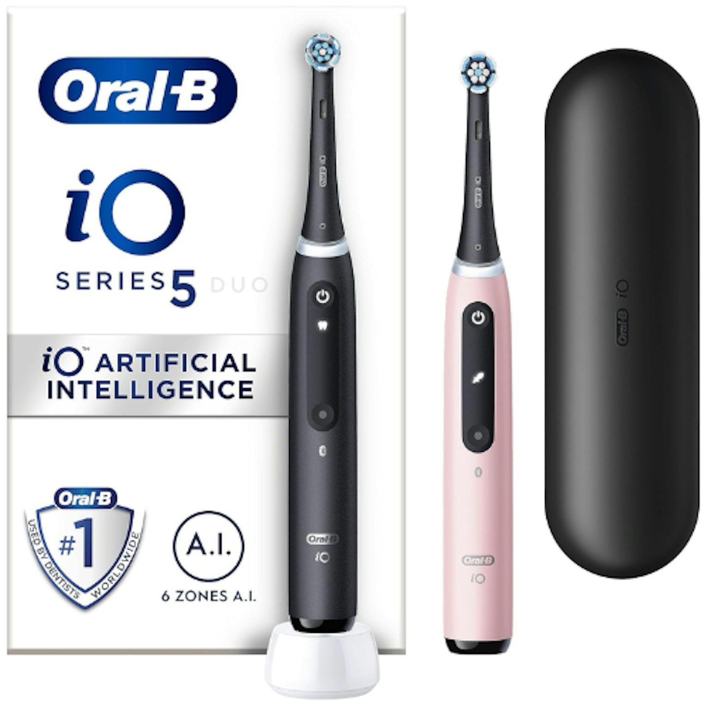 Oral-B iO5 2x Electric Toothbrushes For Adults