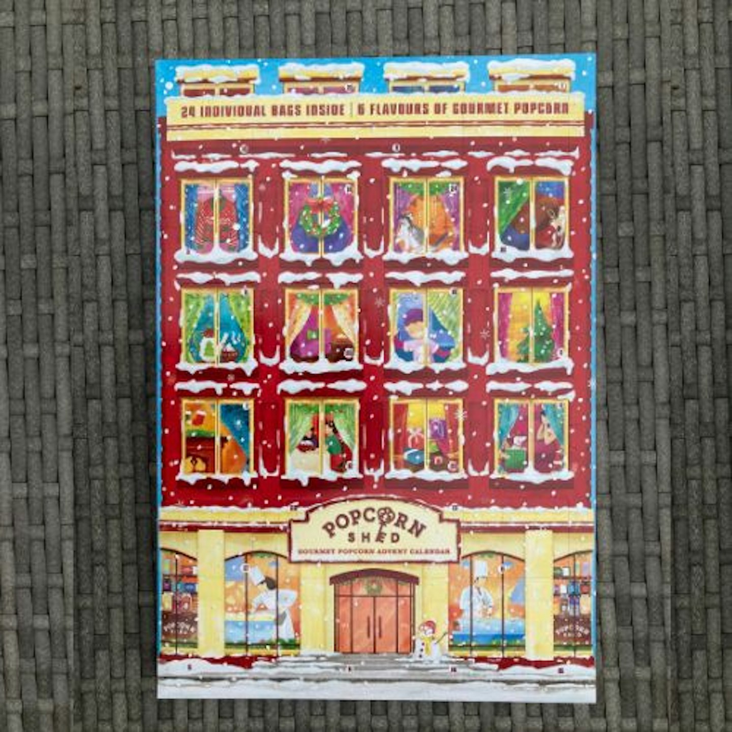 Popcorn Shed Gourmet Popcorn Christmas Advent Calendar 