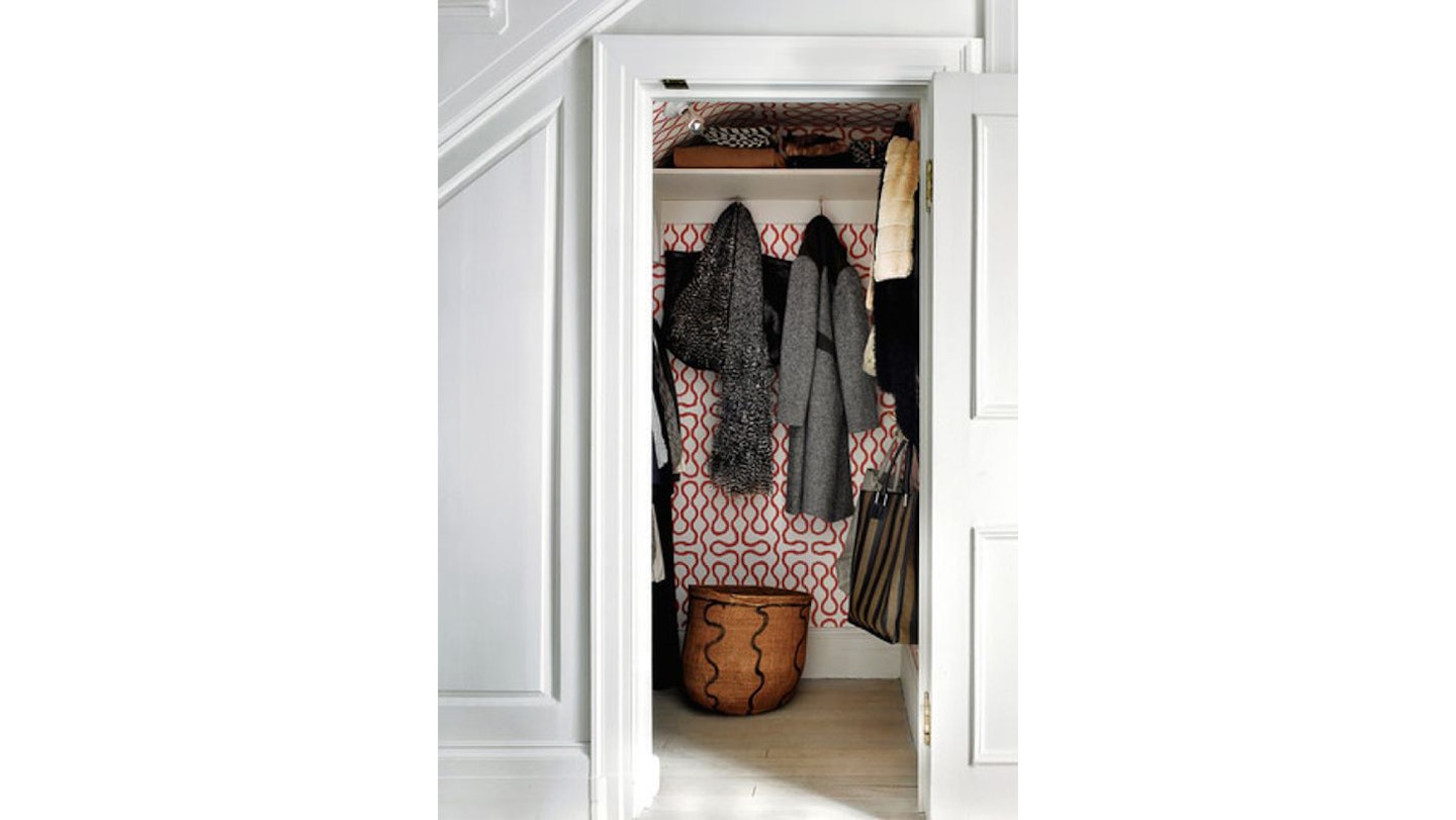 Under stairs coat cupboard