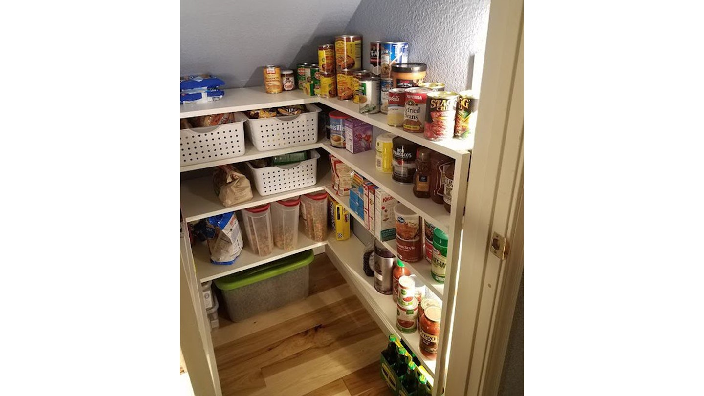 Under stairs pantry