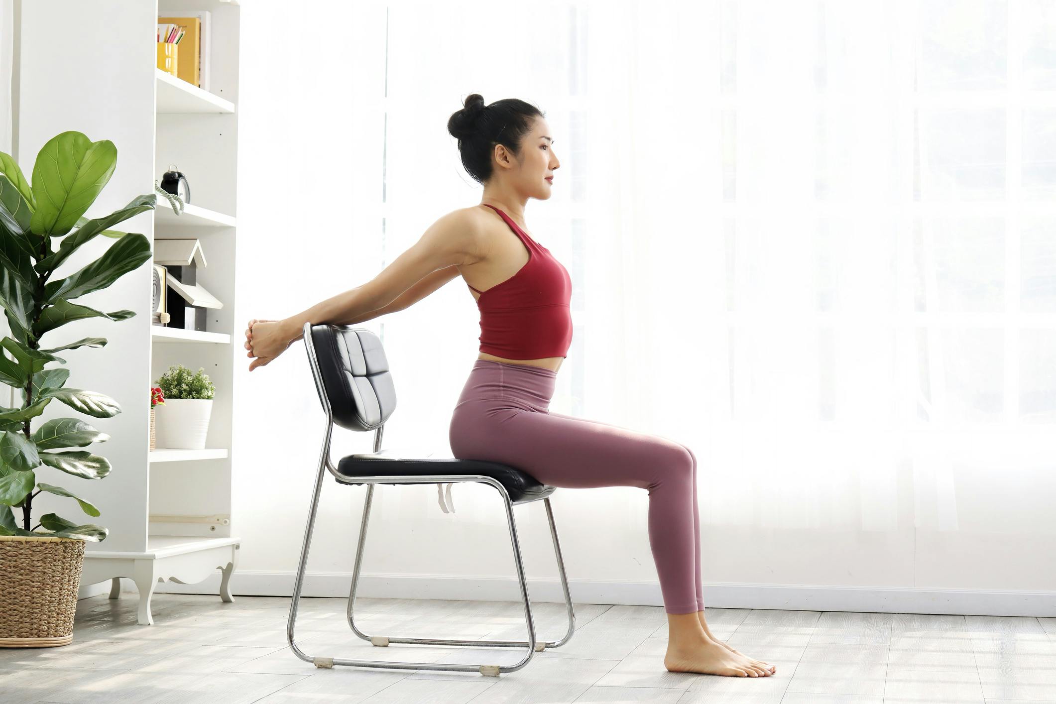 6 Benefits Of Chair Yoga + 8 Poses To Get You Started - DoYou