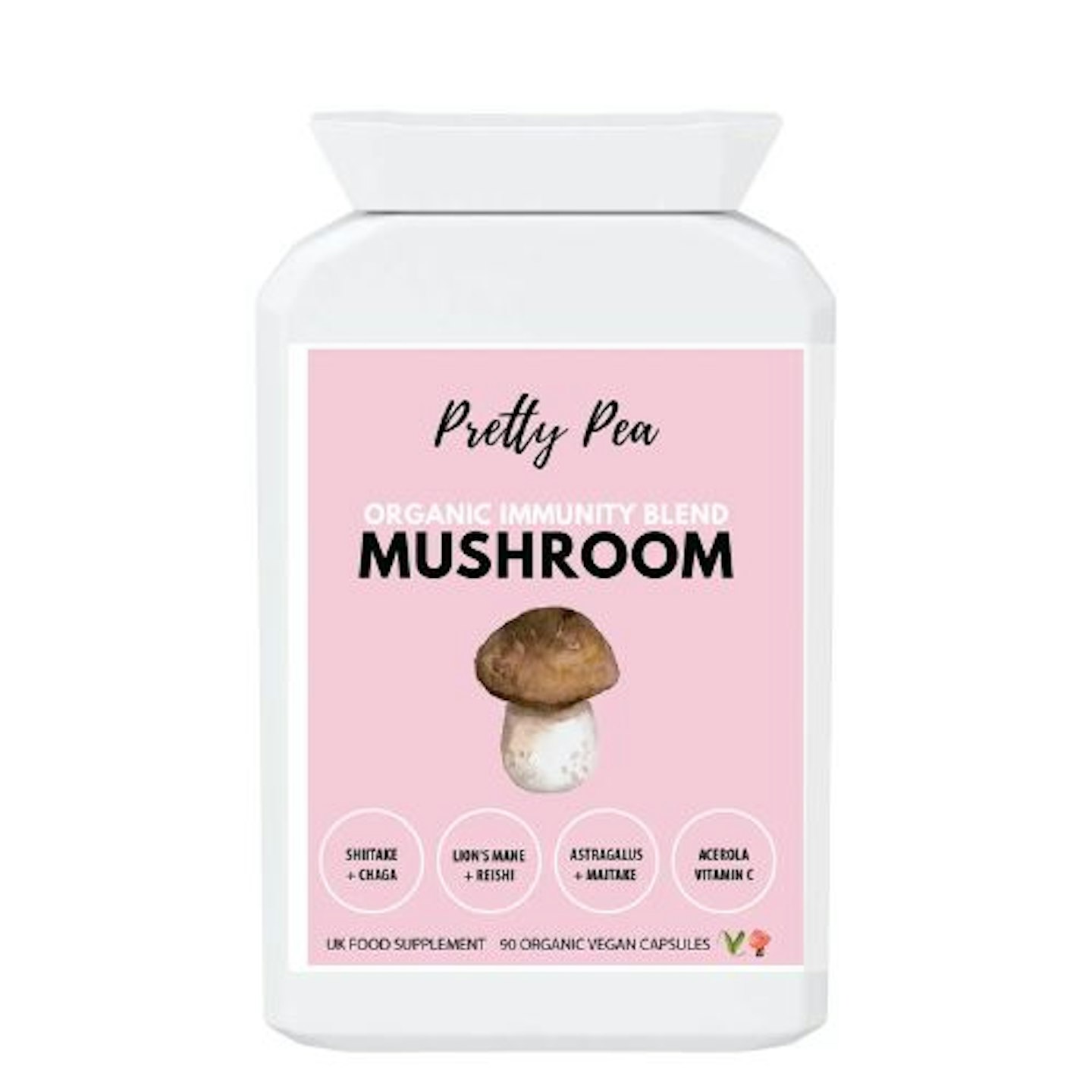 Pretty Pea Mushroom Immunity