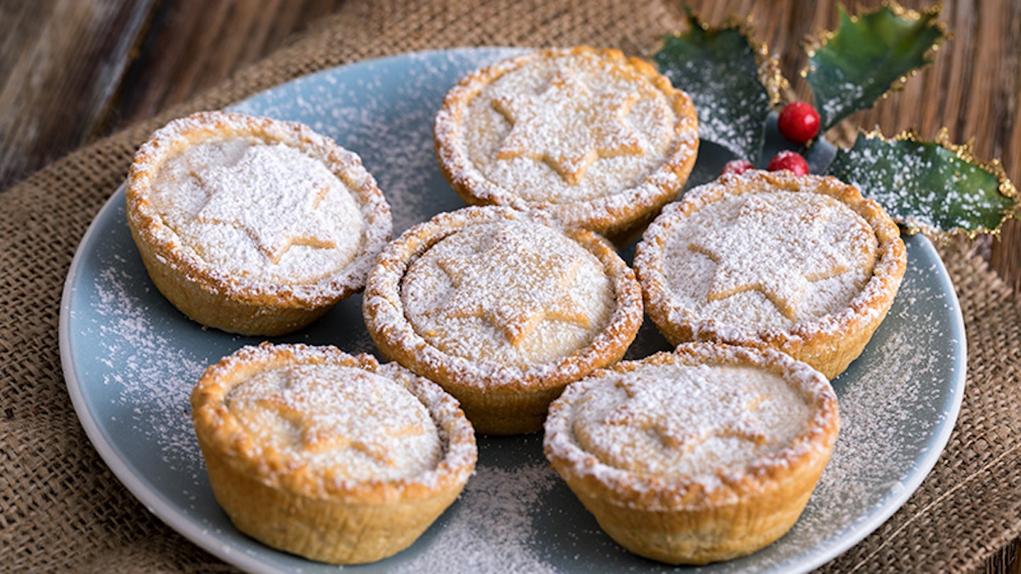 British mince pies for Christmas