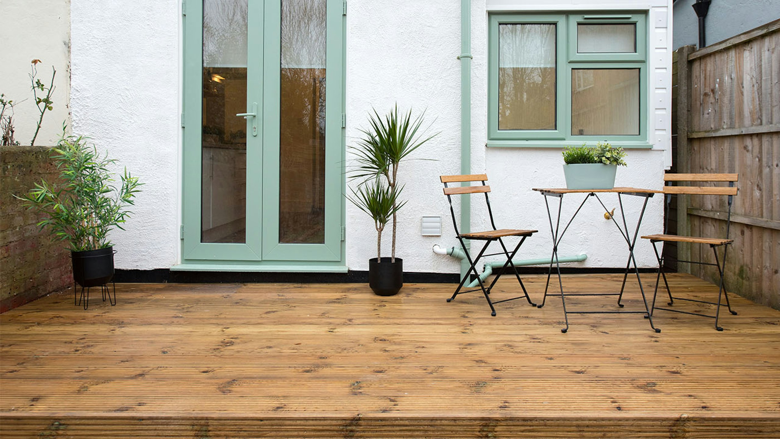 Garden decking