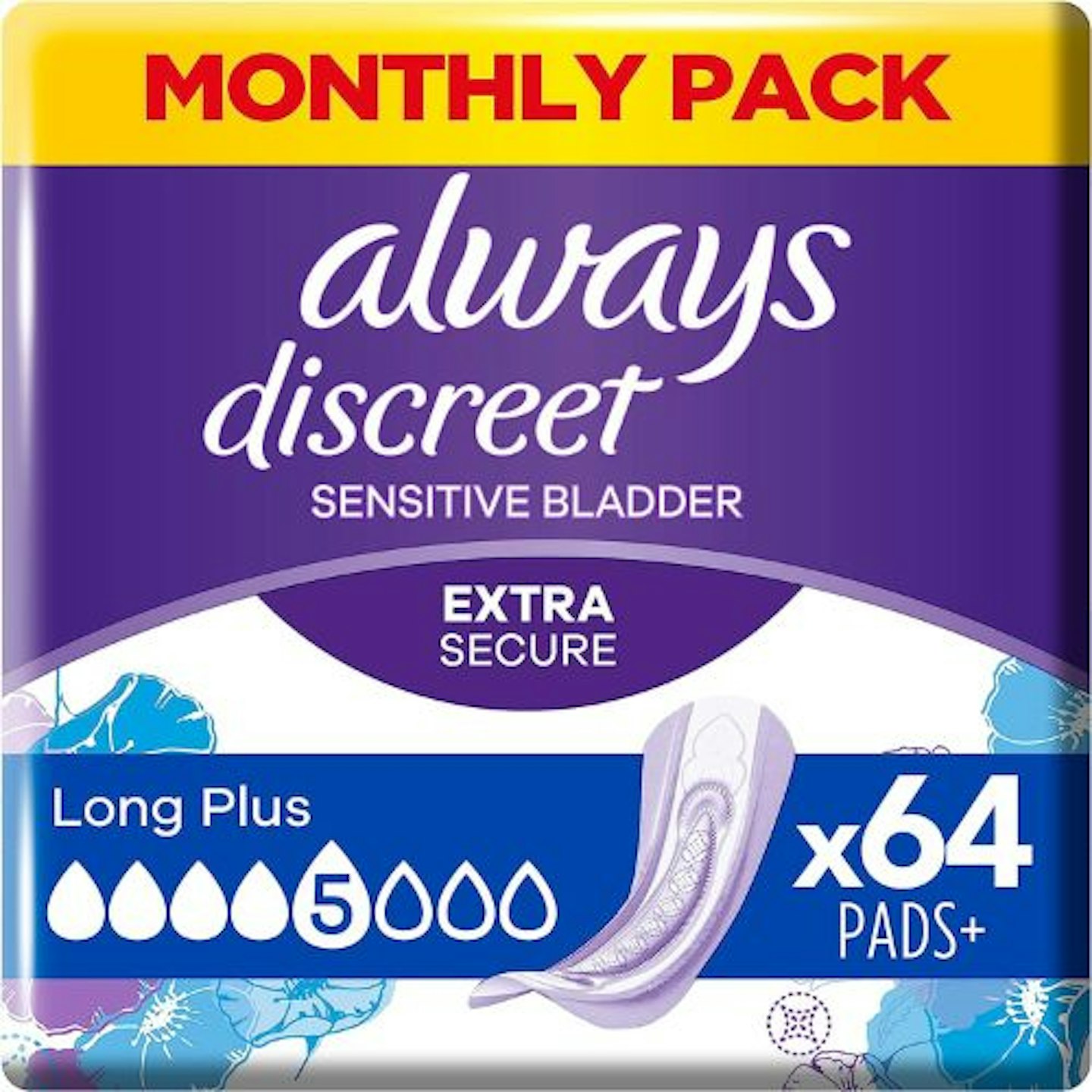 Always Discreet Incontinence Pads Plus