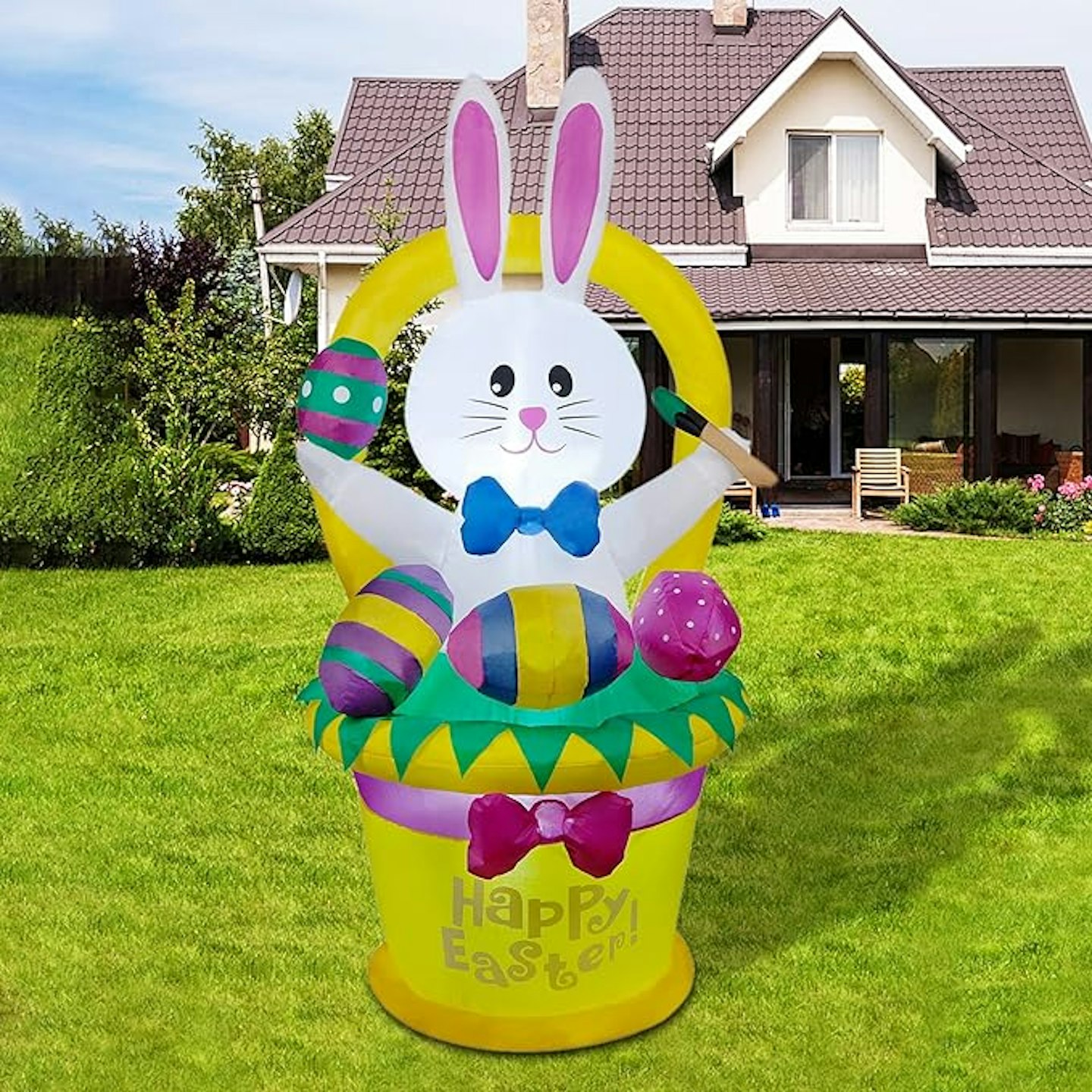 Inflatable Easter bunny - Easter decoration