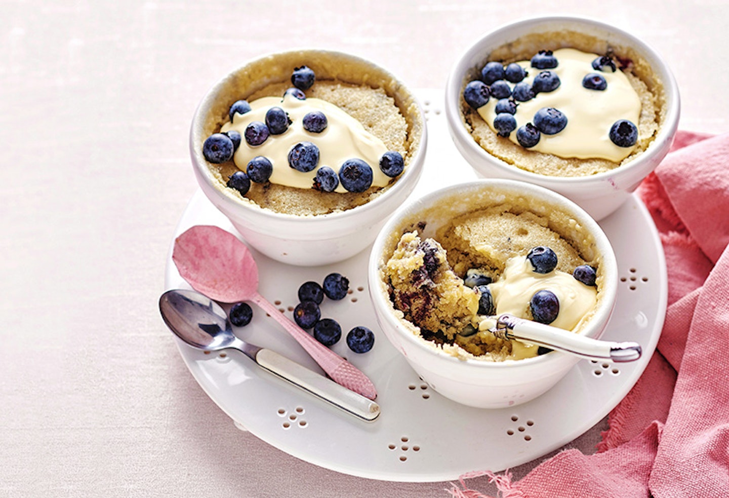 blueberry mug cake