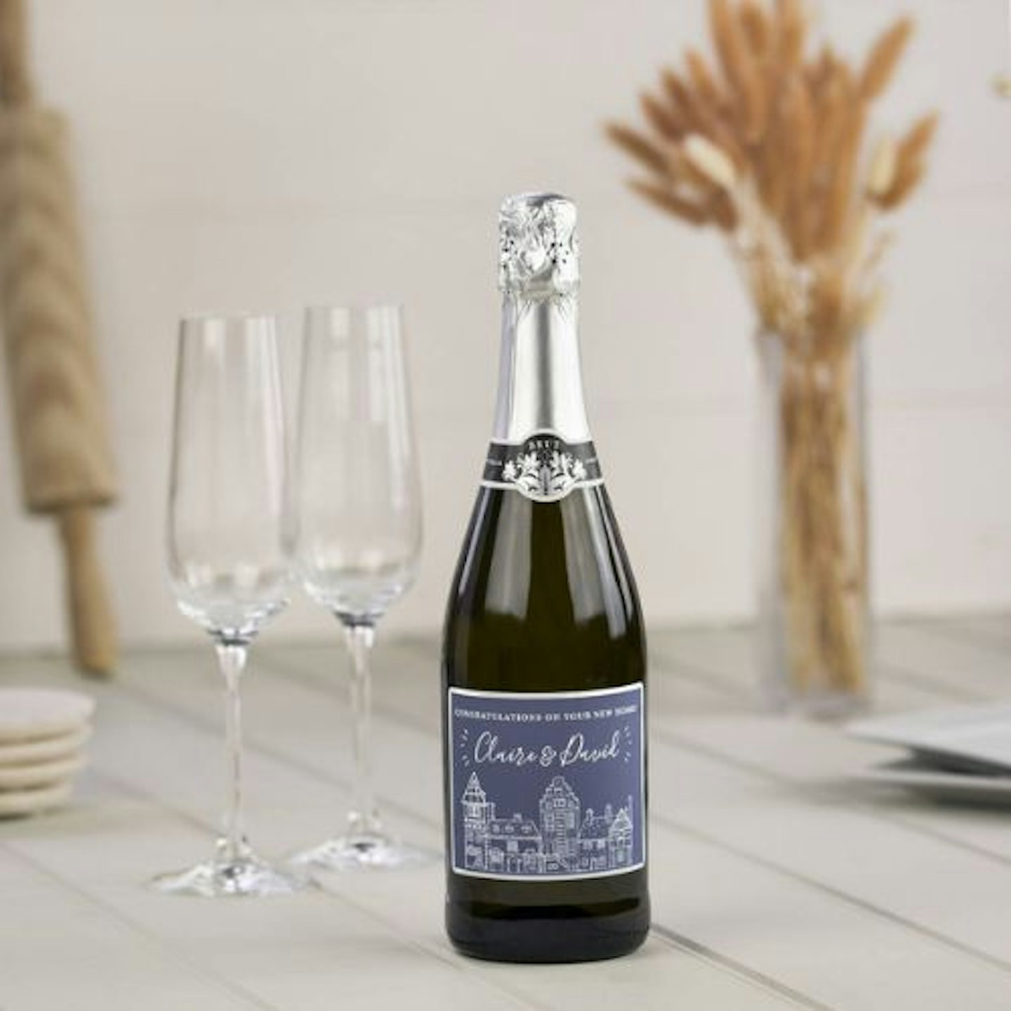 New Home Personalised Prosecco