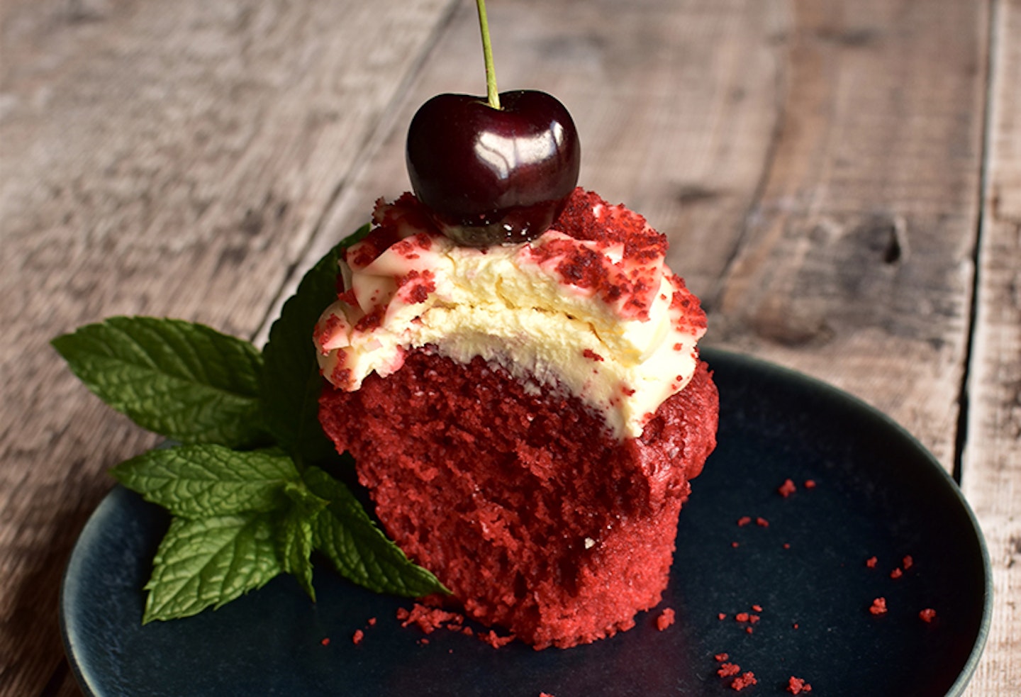 red velvet mug cake