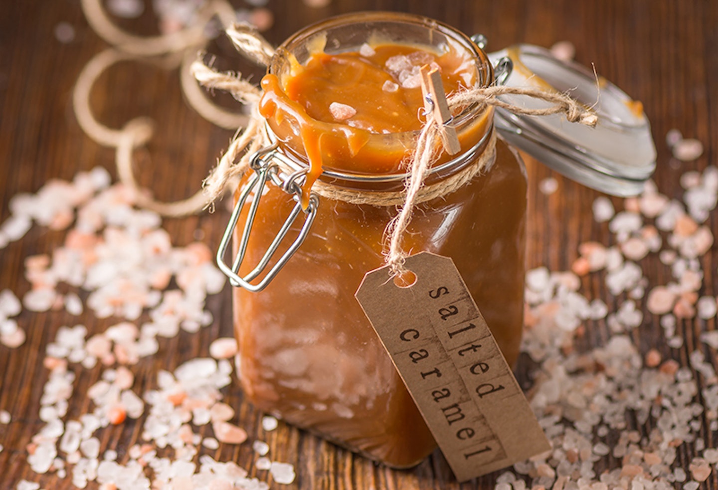 salted caramel mug cake