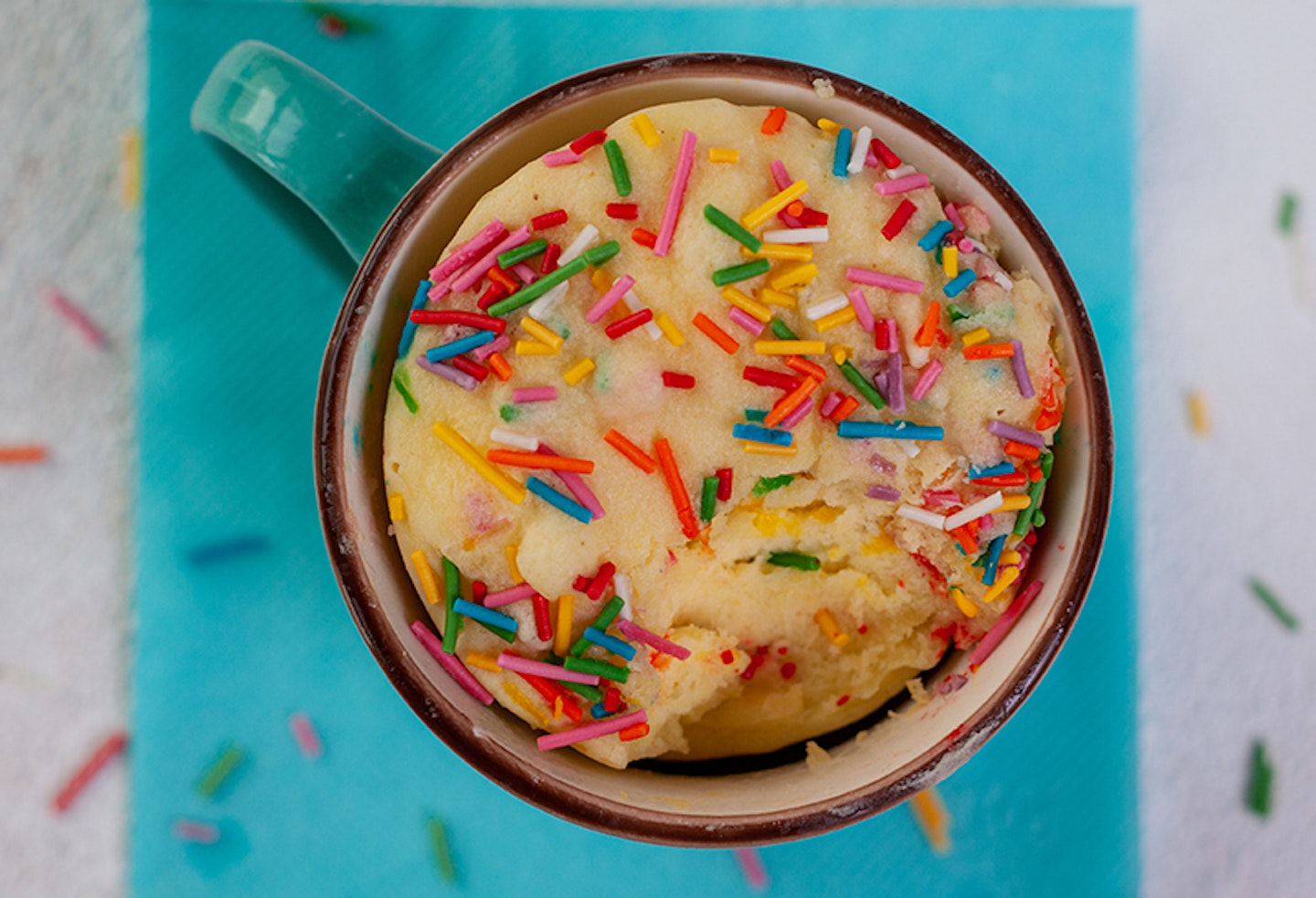 Vanilla mug cake