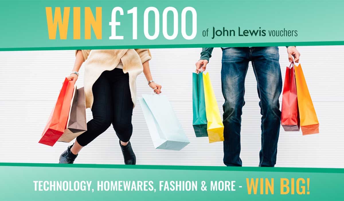 Win £1,000 of John Lewis vouchers! Life Yours
