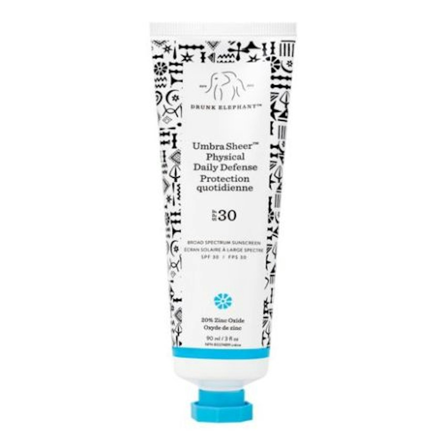 Drunk Elephant Umbra Sheer Physical Daily Defense SPF 30 90ml