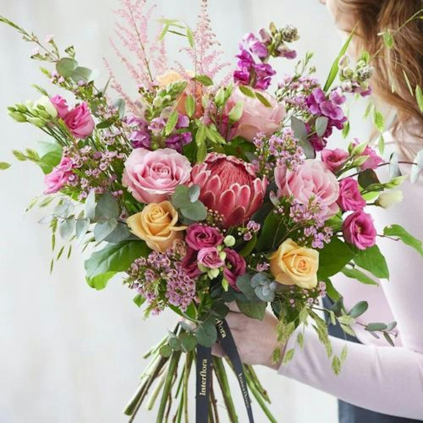 Hand-tied bouquet made with the finest flowers