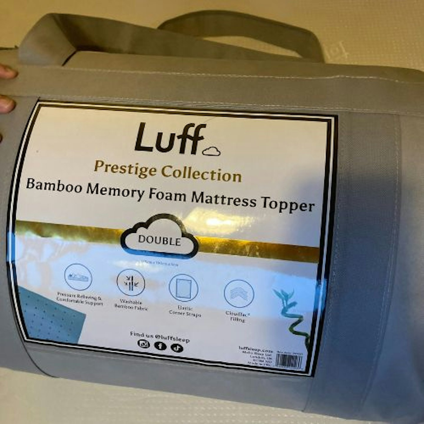 Luff Sleep The Prestige Bamboo Mattress Topper