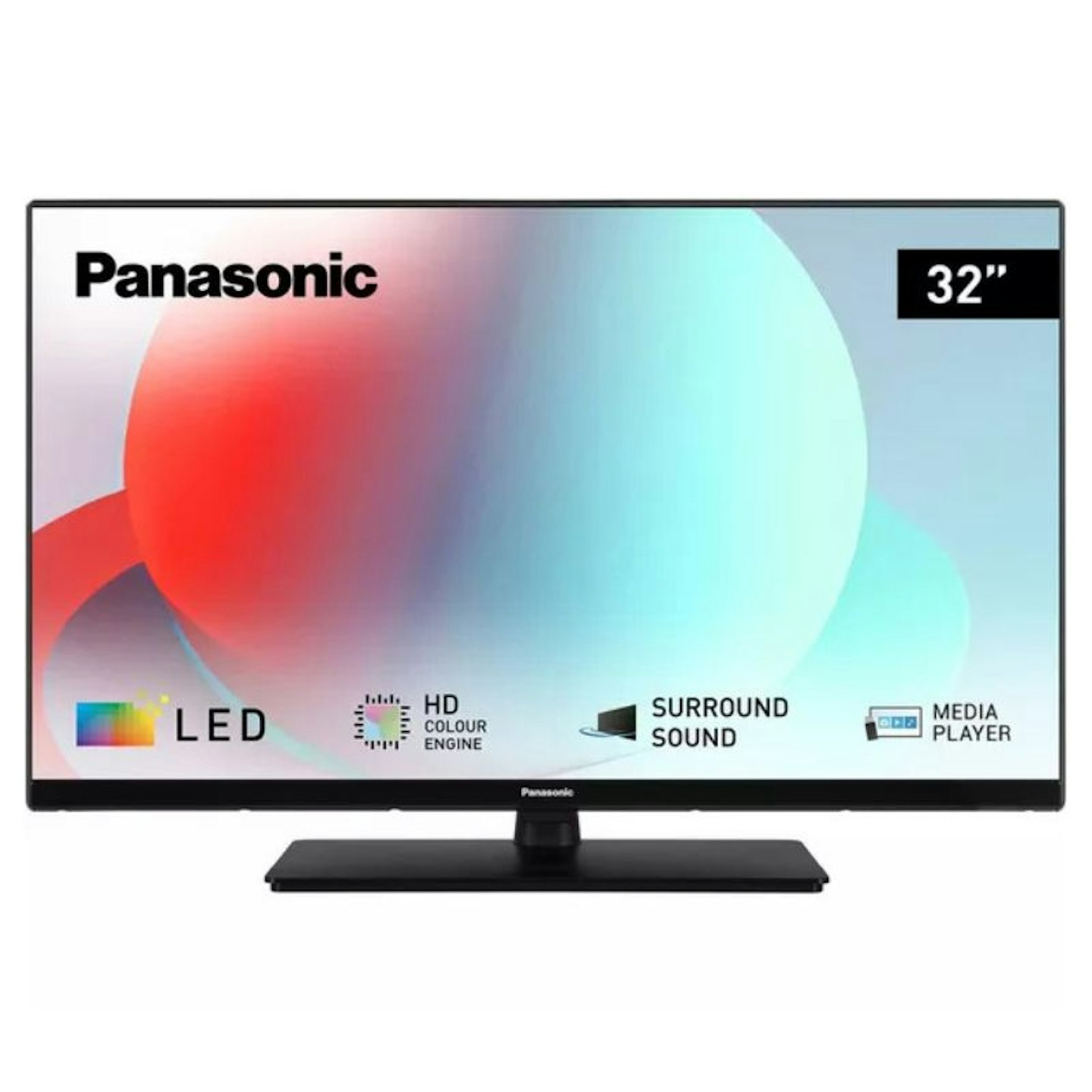 Panasonic TS-32N30AEY (2024) LED HDR HD Ready 720p TV, 32 inch with Freeview HD, Black