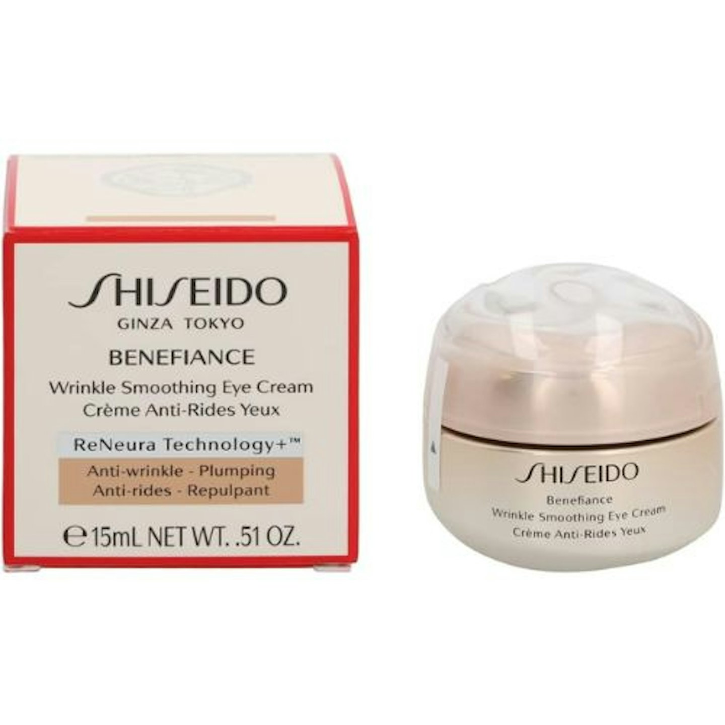 Shiseido Benefiance Wrinkle Smoothing Eye Cream 15ml