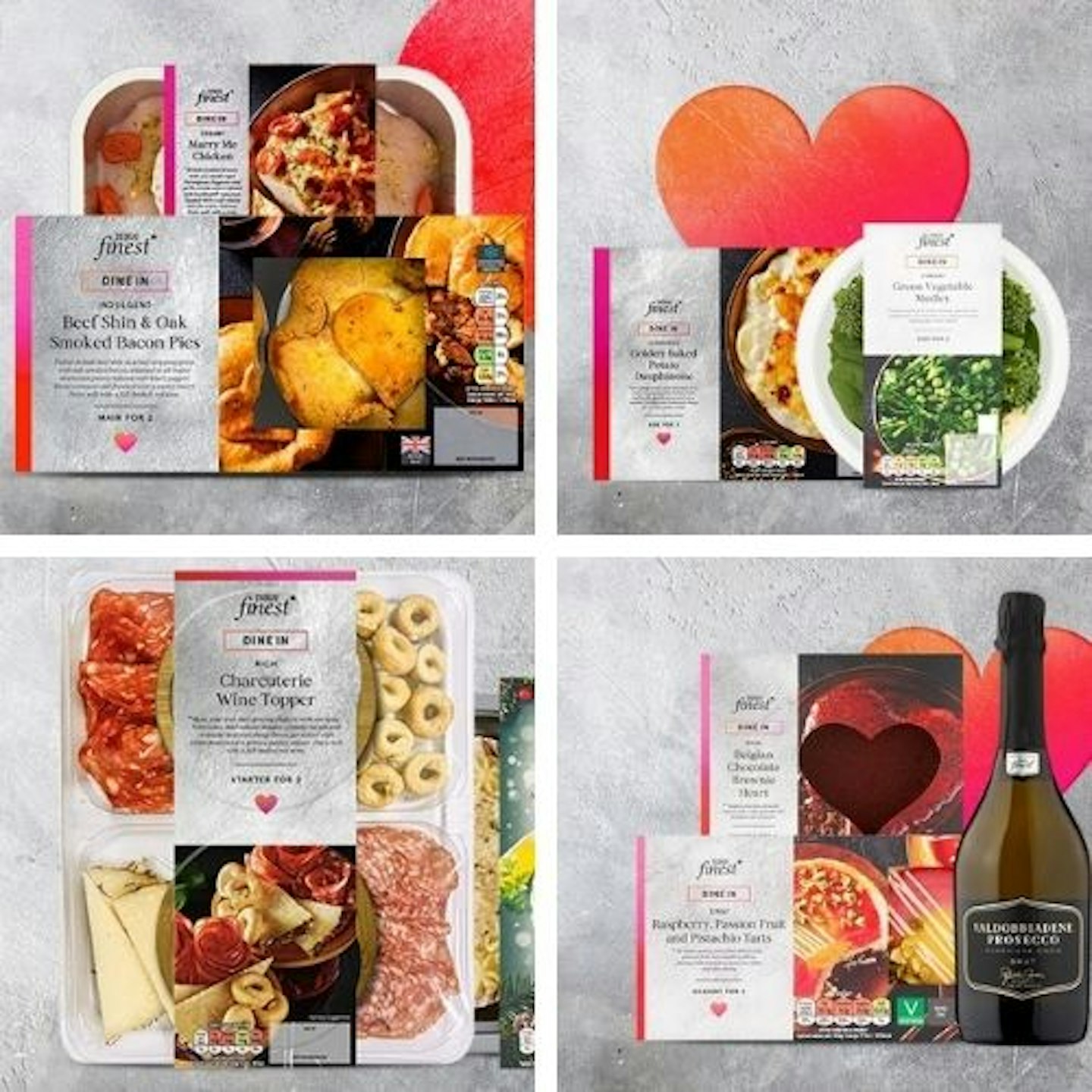 Tesco Valentine's meal deal