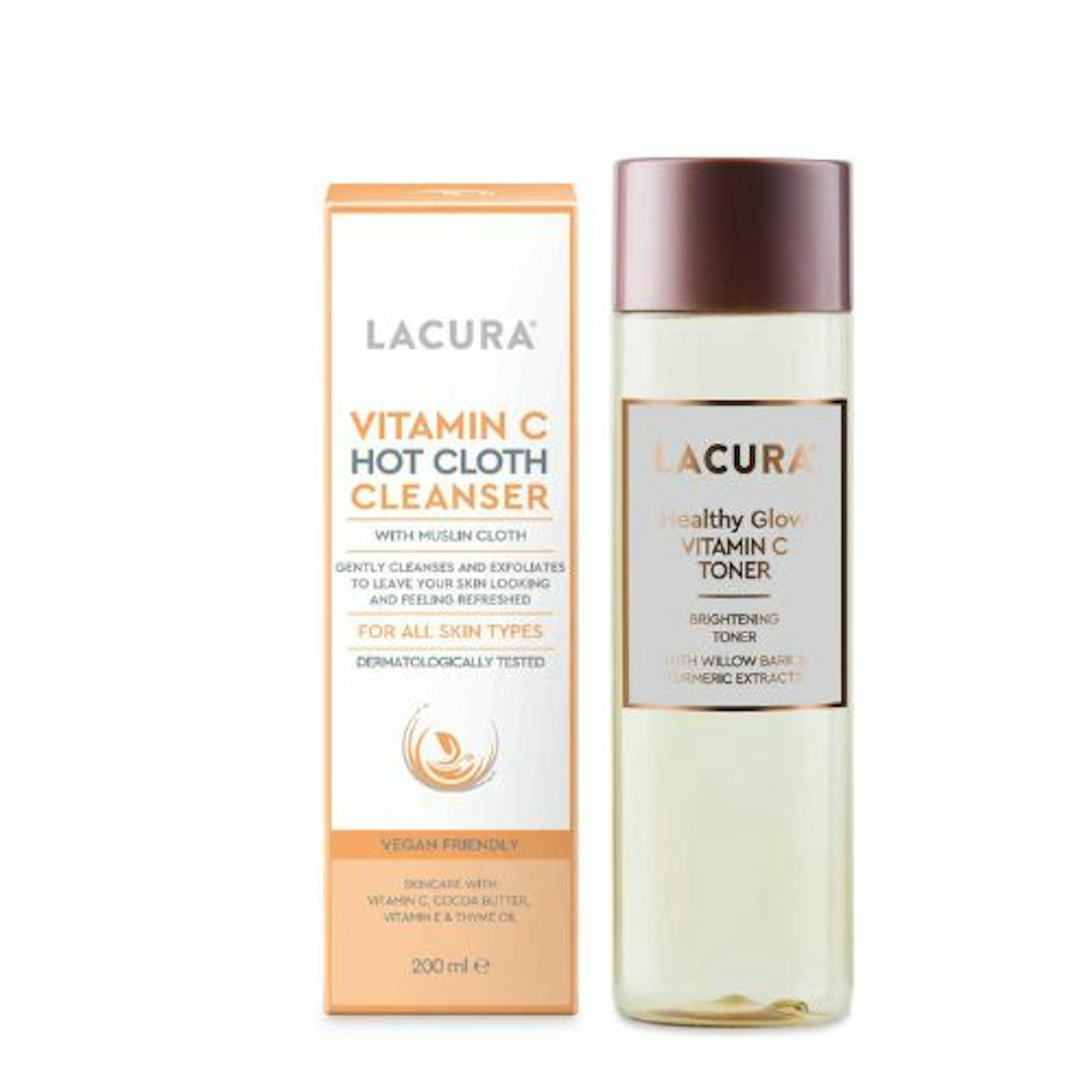 Vitamin C Cleanser & Toner Set