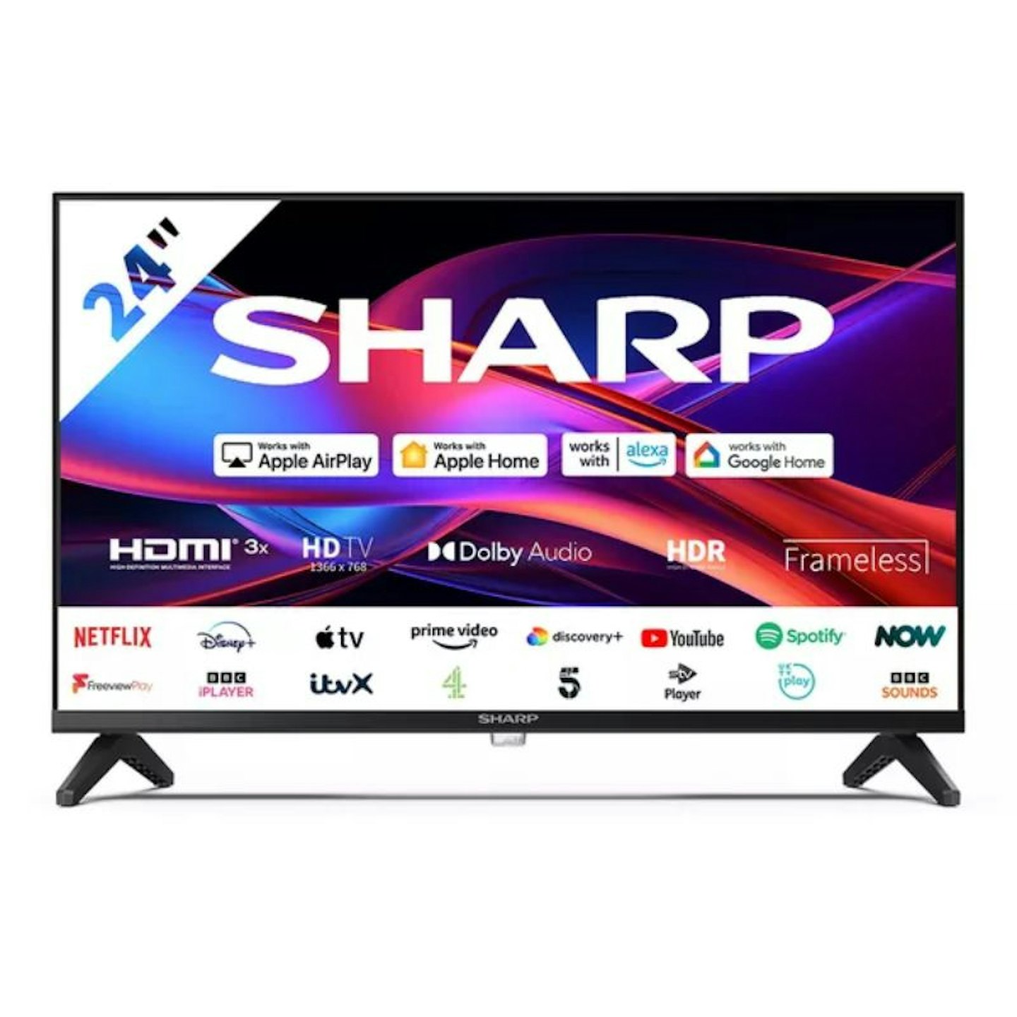 Sharp 1T-C24GD2725K Roku TV 24-inch smart TV