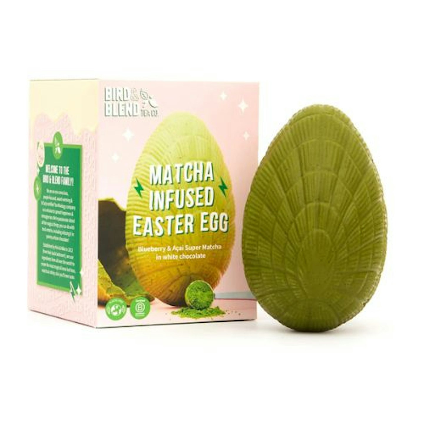 Bird & Blend Matcha Infused Easter egg