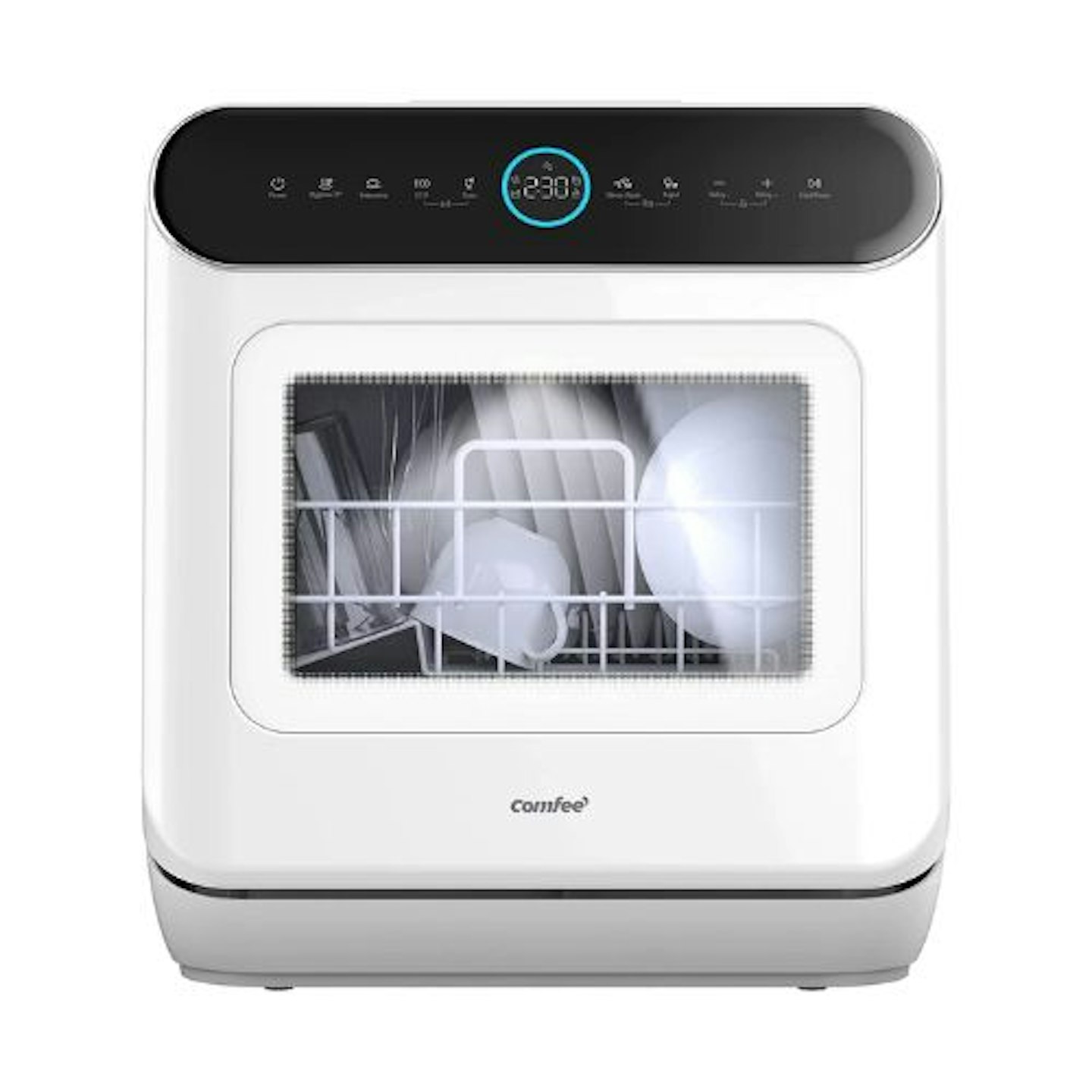 COMFEE' Mini Plus Dishwasher TD305-W Compact Table