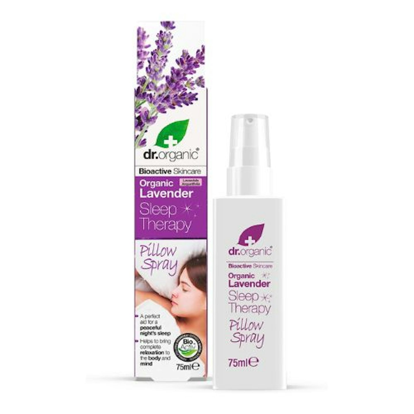 Dr. Organic Lavender Pillow Spray, 75 ml