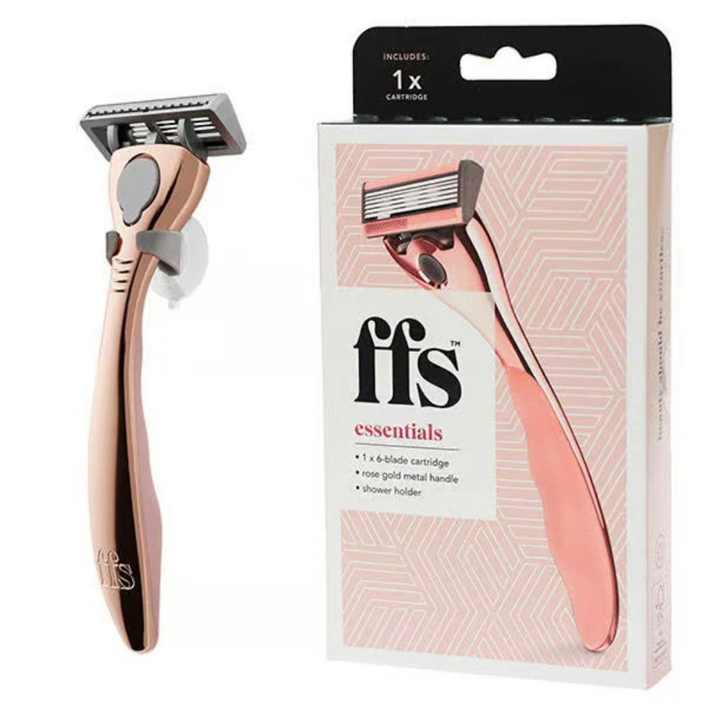 FFS Beauty Razor, Cartridge & Shower Holder