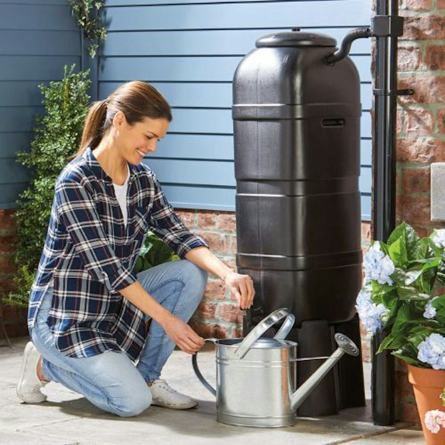 Gardenline Water Butt Set 100L