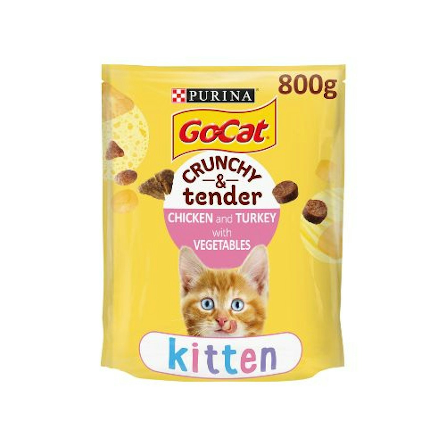 Go-Cat Crunchy & Tender Kitten Dry Cat Food