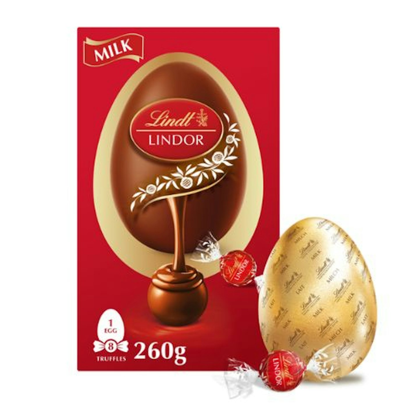 Lindt Lindor Milk Chocolate Easter Egg