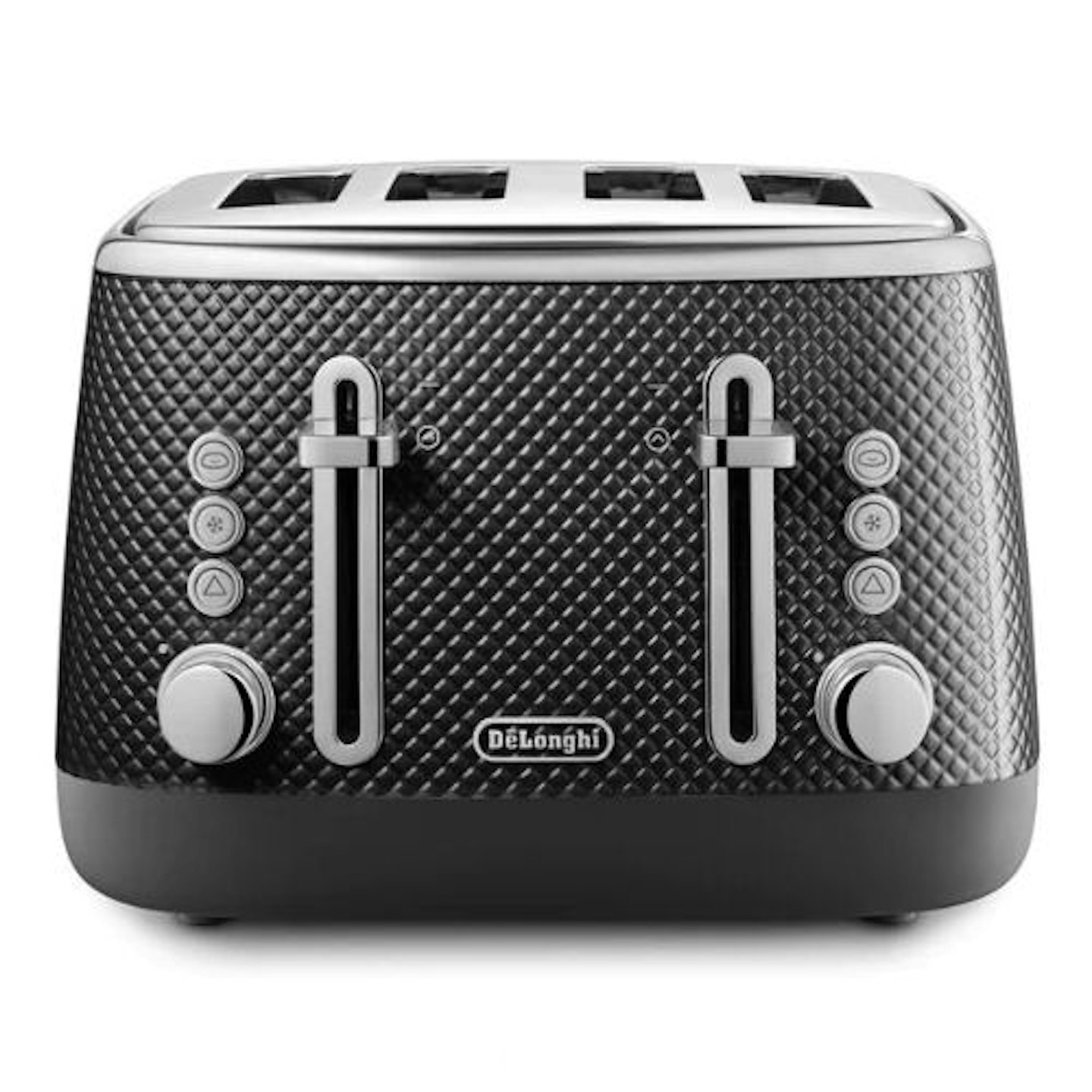 Luminosa, Four-Slot Toaster - Twill Black