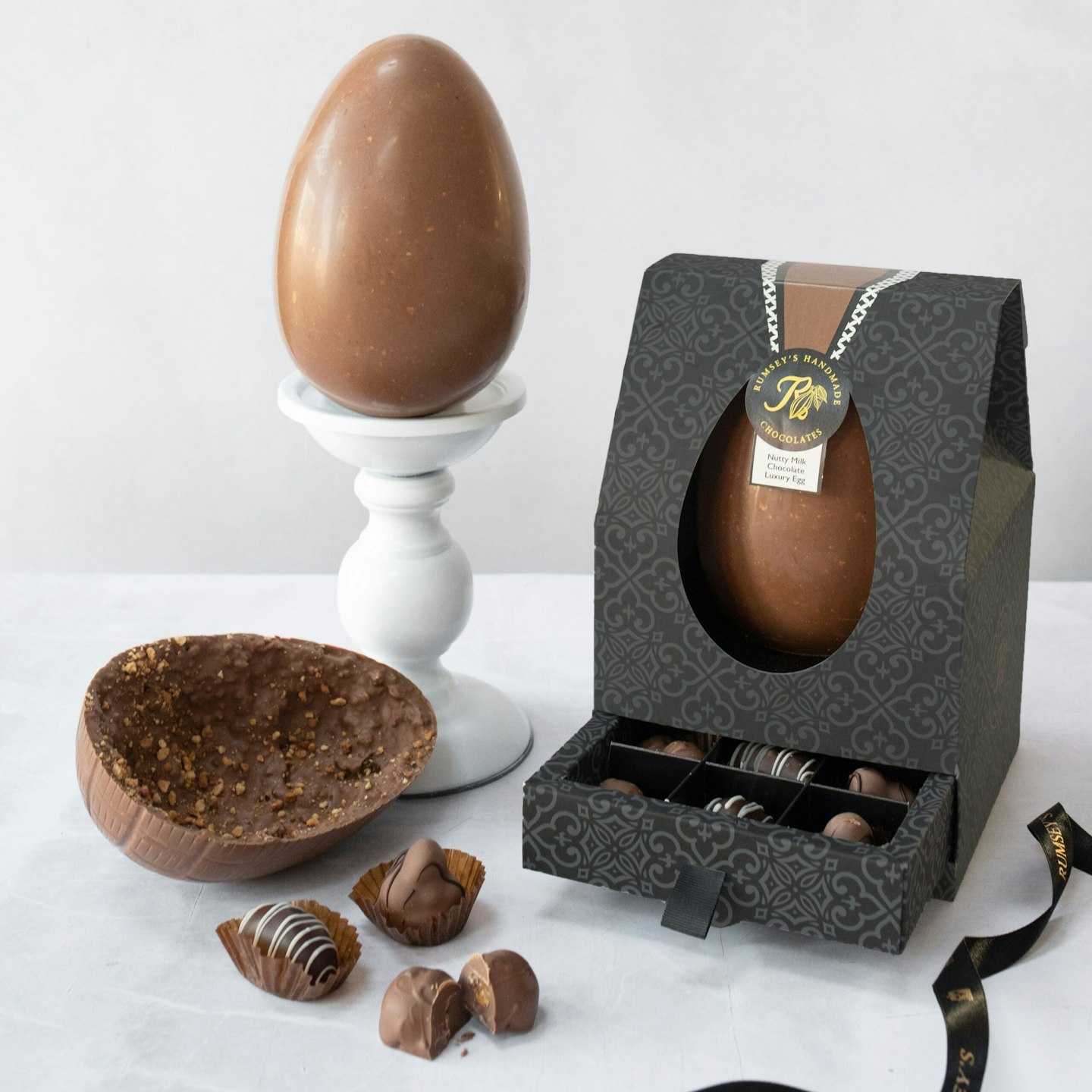 Luxury Milk Chocolate Nutty Easter Egg