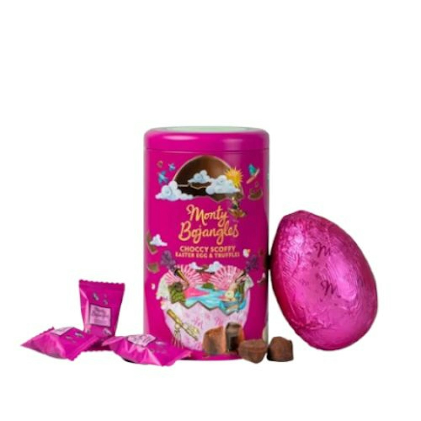 Monty Bojangles Choccy Scoffy Easter Egg Tin