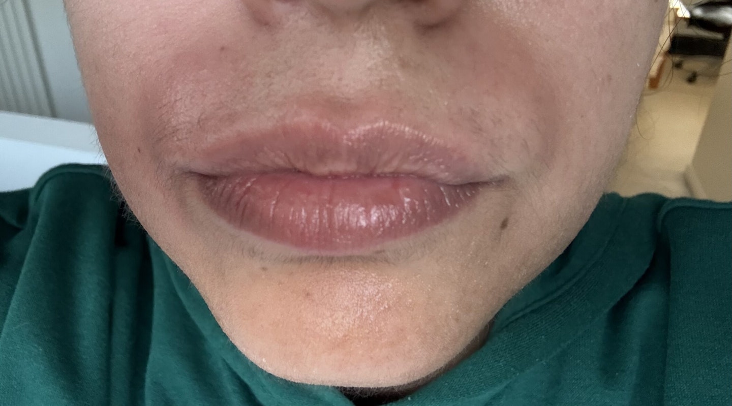 Tester after using the product
