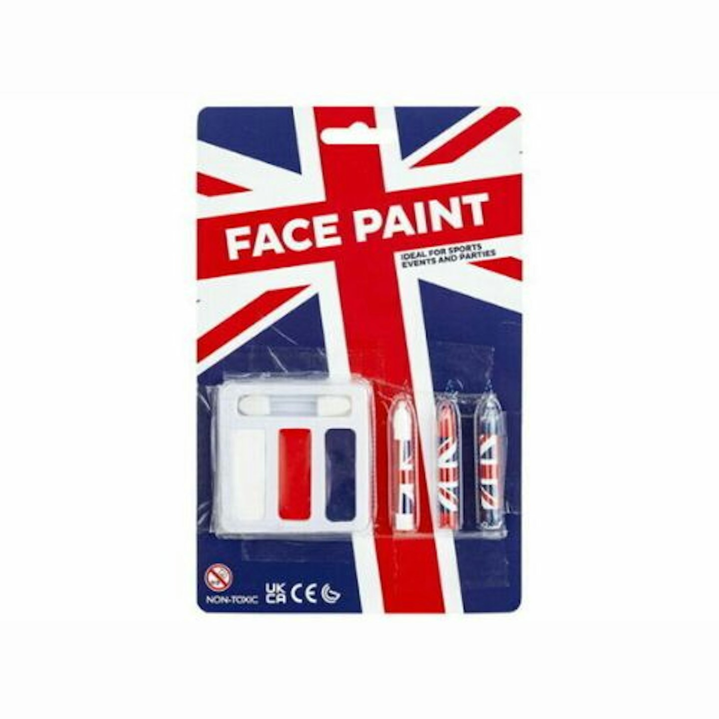 PMS Face Paint - Red, White and Blue