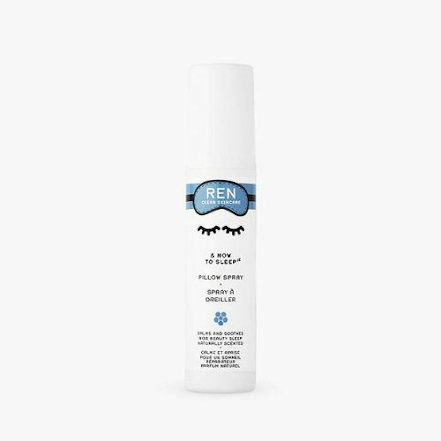 REN Clean Skincare & Now To Sleep Pillow Mist Spray, 75ml