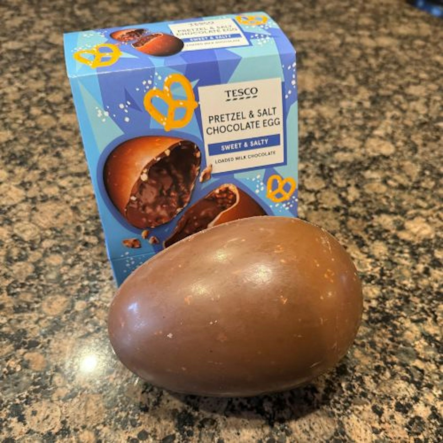 Tried & Tested by Rosie Floyd for Yours.co.uk: Tesco Pretzel & Salt Chocolate Egg