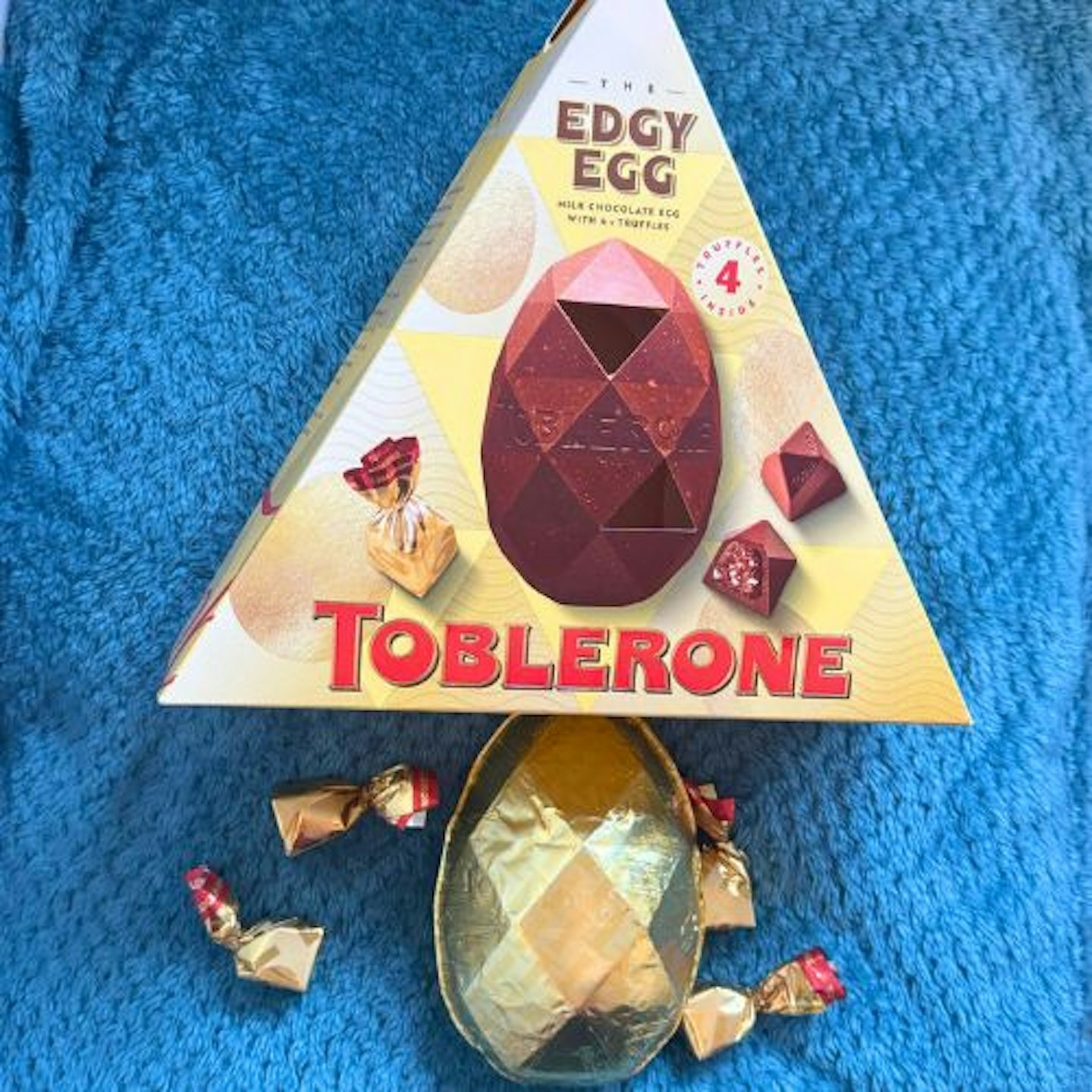 Tried & Tested by Rosie Floyd for Yours.co.uk: Toblerone The Edgy Egg Milk Chocolate Easter Egg