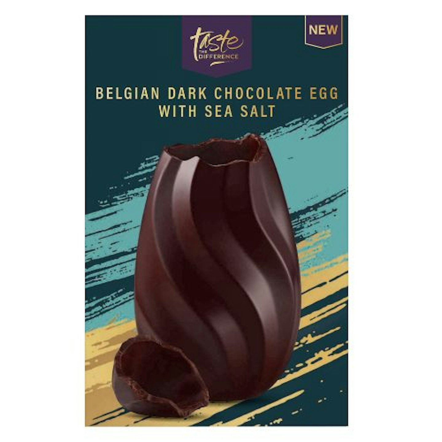 Sainsburys Belgian Dark Chocolate XL Easter Egg with Sea Salt