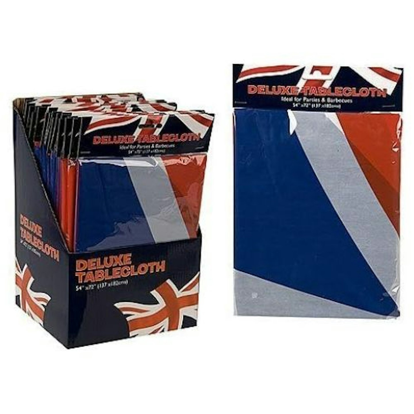 Union Jack Plasticloth Tablecloth