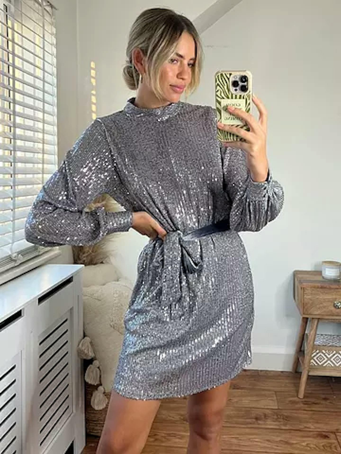 Silver dress 