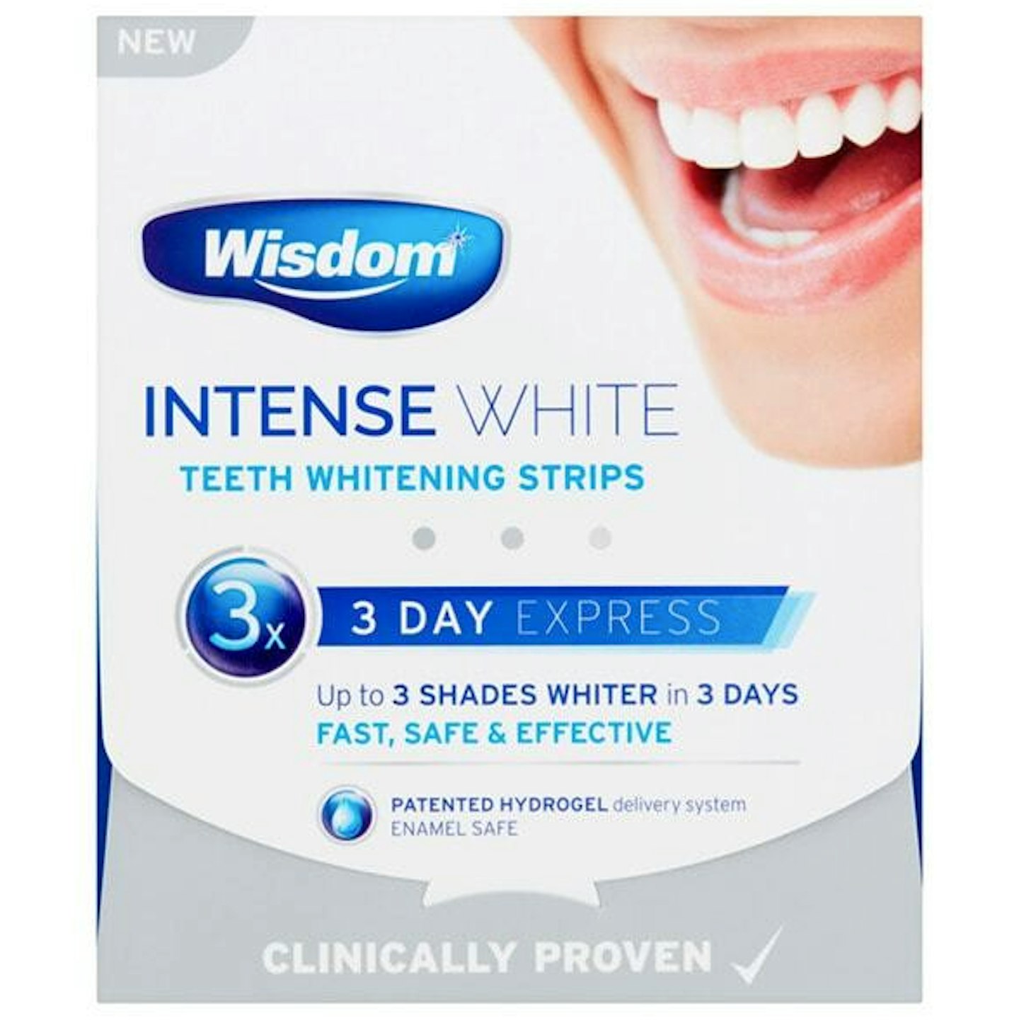 Wisdom Intense White 3 Day Whitening Strips