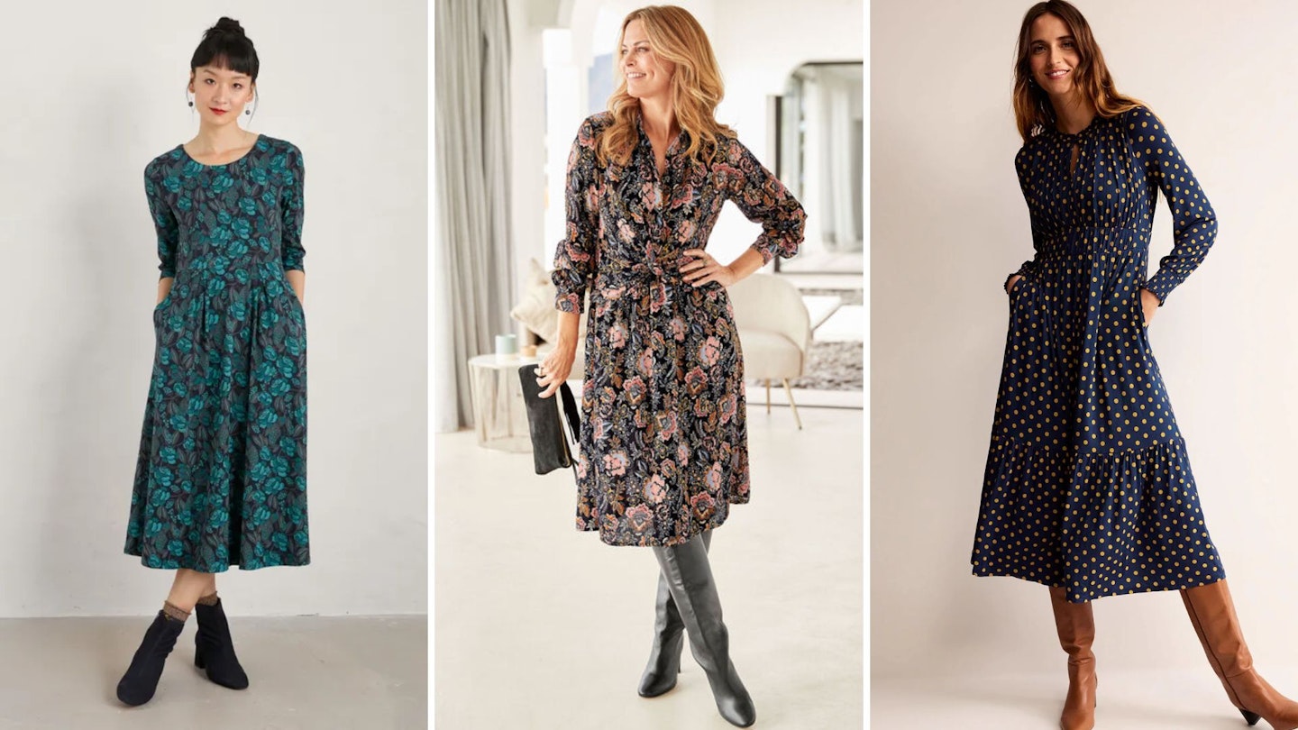 ladies' dresses for over 50s