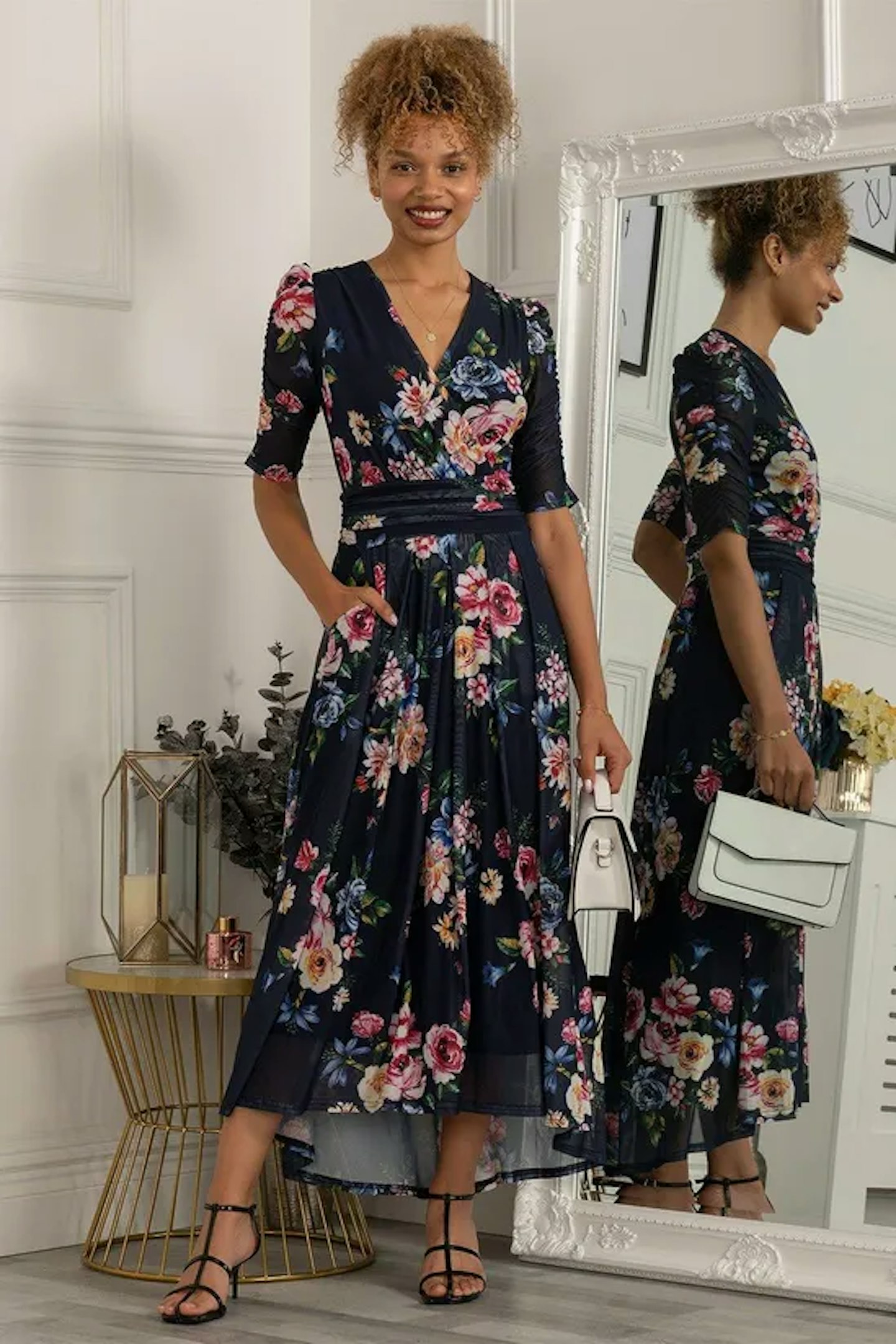 Floral maxi dress 