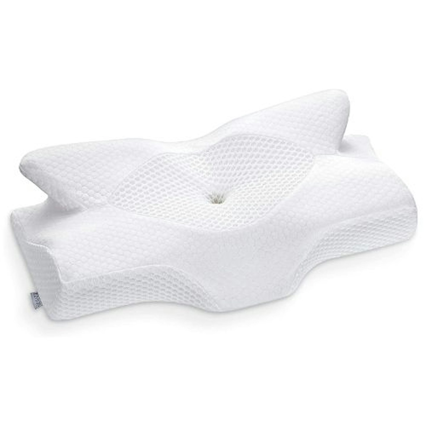 Elviros Cervical Contour Memory Foam Pillow for Neck Pain Orthopedic Neck Pillow