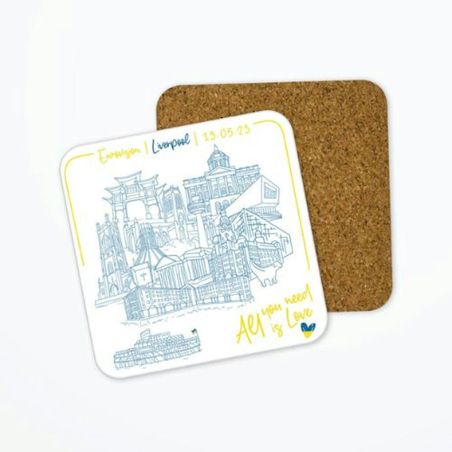 Eurovision Liverpool Coaster - Landmarks