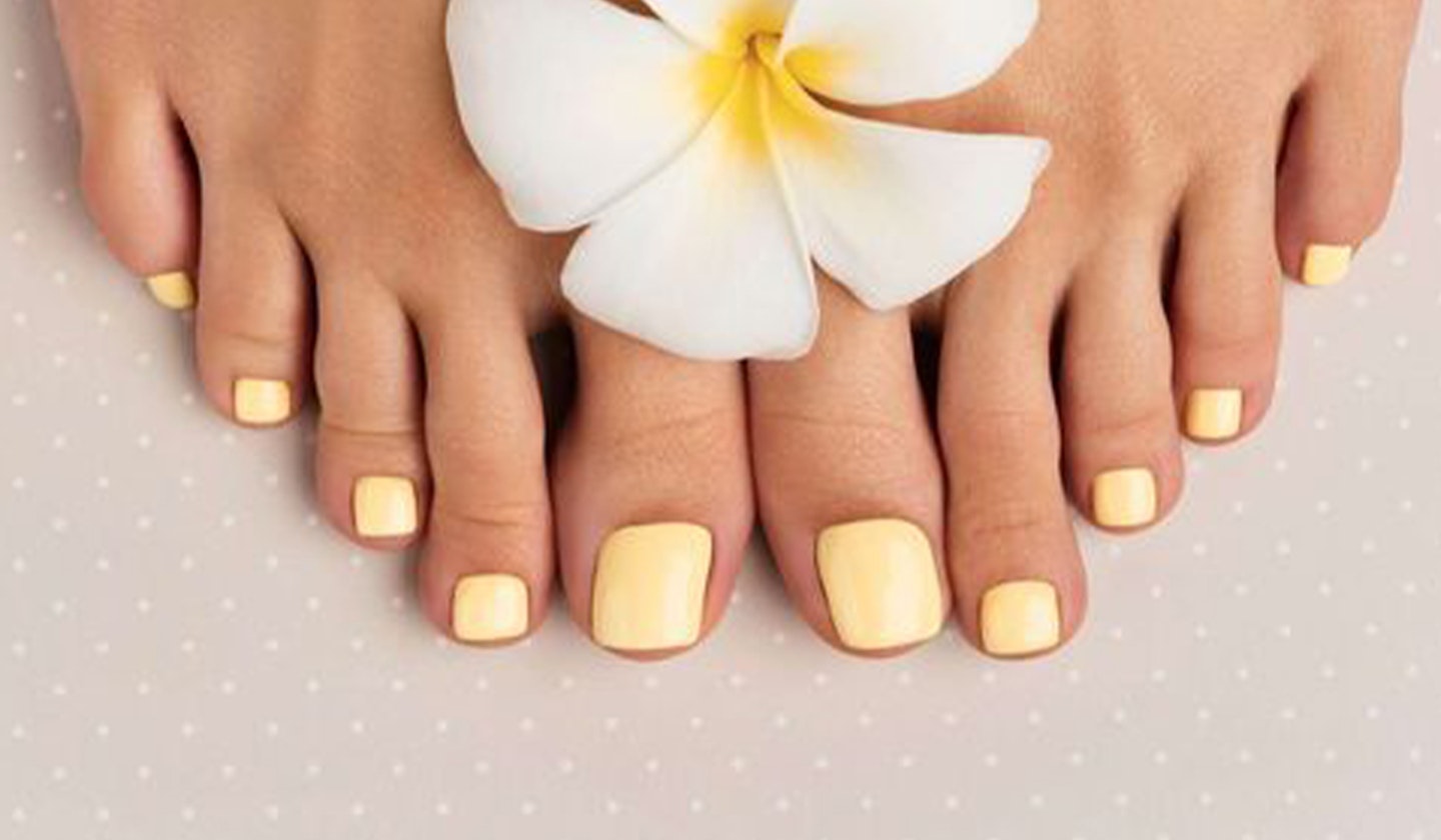 Lemon pedicure